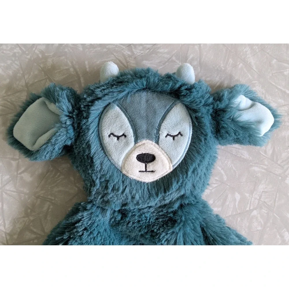 Slumberkins Jade Ibex Snuggler Teal Green Plush Stuffed Animal Lovey